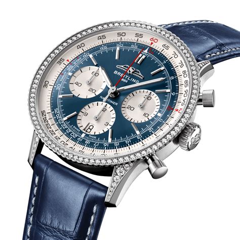 breitling silver blue|breitling navitimer 41 blue.